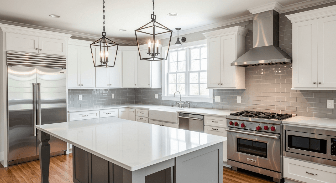 Kitchen Remodeling completed by Ridgeline Remodeling Group in New Jersey